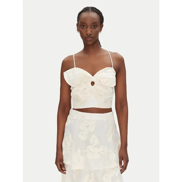 ACCESS FASHION ACCESS FASHION Top 53-2120-558 Écru Slim Fit