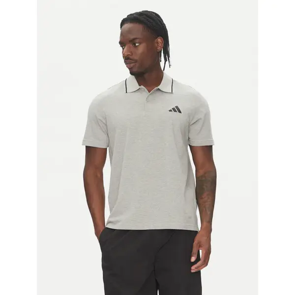 Adidas adidas Polo Essentials Small Logo JE9022 Siva Regular Fit