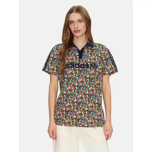 Adidas adidas Polo Liberty London Football JC7786 Šarena Loose Fit