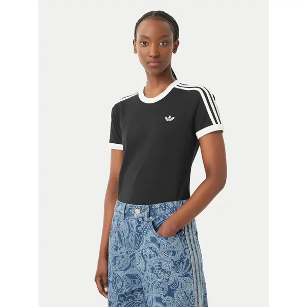 Adidas adidas T-shirt 3 Stripes KD7980 Crna Regular Fit