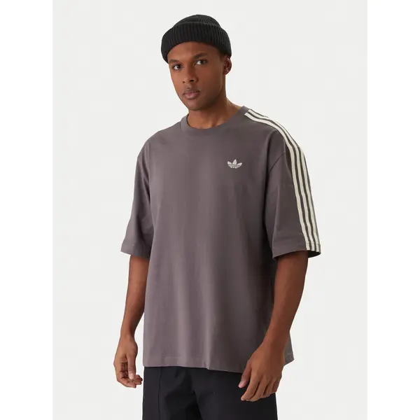 Adidas adidas T-shirt adicolor 3-Stripes KE1591 Siva Oversize