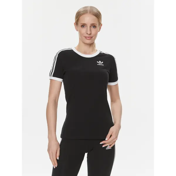 Adidas adidas T-shirt adicolor Classics 3-Stripes GN2900 Crna Regular Fit
