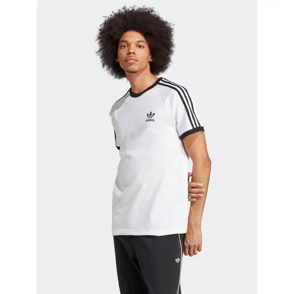 Adidas adidas T-shirt Adicolor Classics 3-Stripes T-Shirt IA4846 Bijela Slim Fit