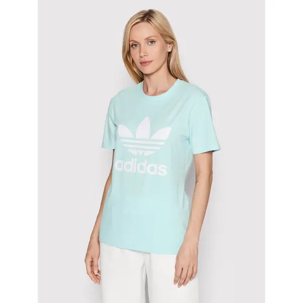 Adidas adidas T-shirt adicolor Classics Trefoil HK9638 Plava Regular Fit