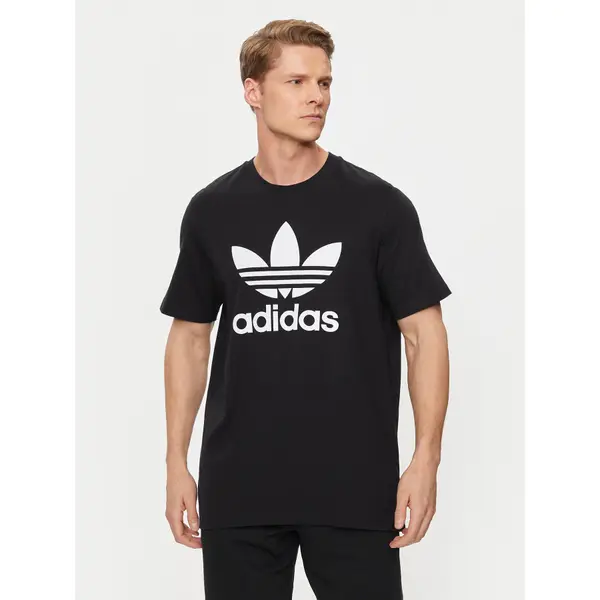 Adidas adidas T-shirt Adicolor Classics Trefoil T-Shirt IA4815 Crna Regular Fit