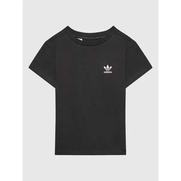 Adidas adidas T-shirt Adicolor HC9582 Crna Regular Fit