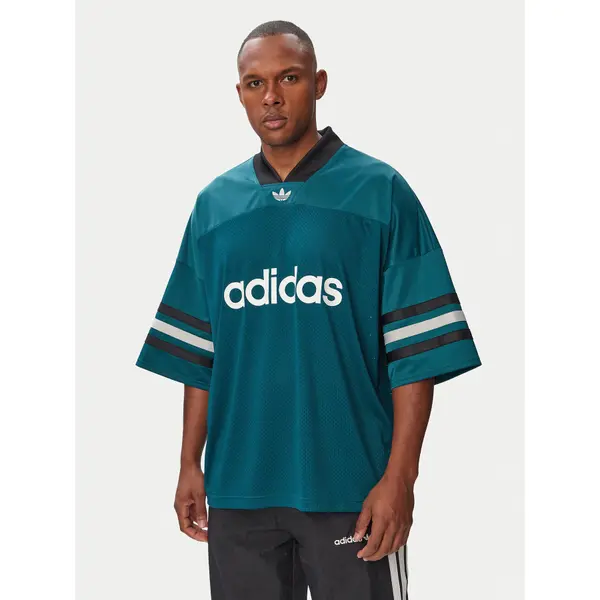 Adidas adidas T-shirt Adicolor KR1401 Zelena Loose Fit