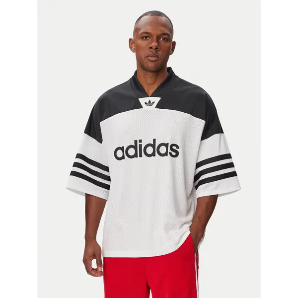 Adidas adidas T-shirt Adicolor KR1403 Bijela Loose Fit
