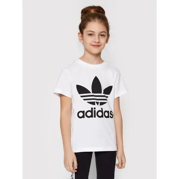 Adidas adidas T-shirt adicolor Trefoil H25246 Bijela Regular Fit