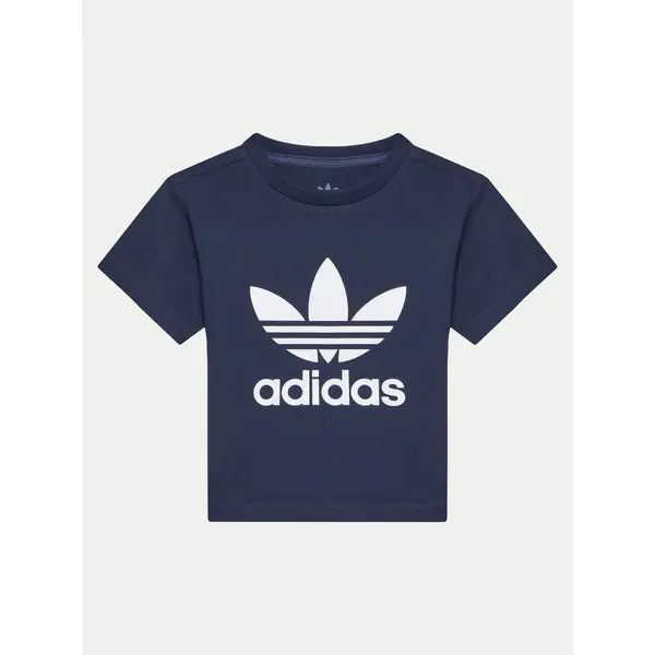 Adidas adidas T-shirt adicolor Trefoil IY2382 Tamnoplava Regular Fit
