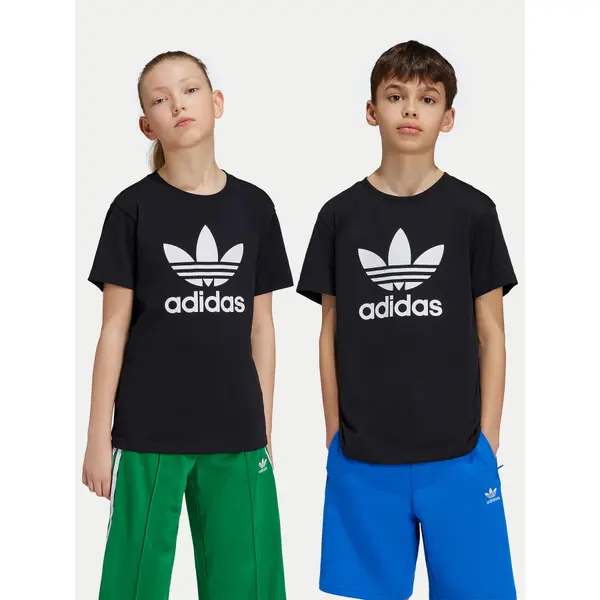 Adidas adidas T-shirt adicolor Trefoil IY7421 Crna Regular Fit