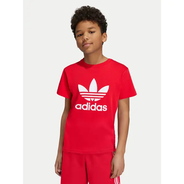 Adidas adidas T-shirt adicolor Trefoil IY7423 Crvena Regular Fit