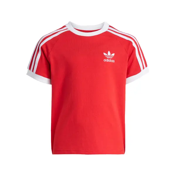 Adidas adidas T-shirt adicolor Trefoil JY3748 Crvena Loose Fit