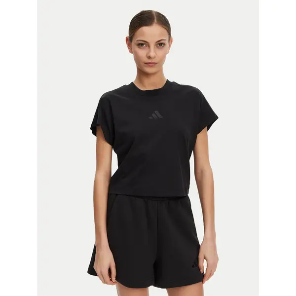 Adidas adidas T-shirt ALL SZN JJ1235 Crna Regular Fit