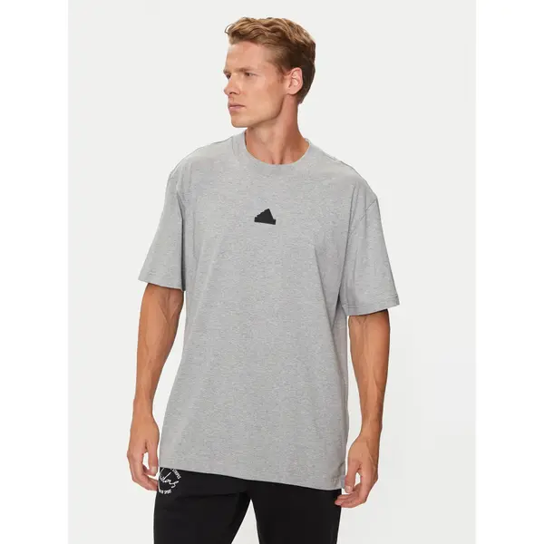 Adidas adidas T-shirt Brand Love IW3541 Siva Loose Fit
