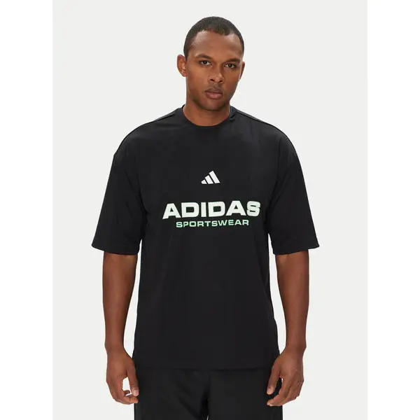 Adidas adidas T-shirt Common Goal JM1752 Crna Loose Fit