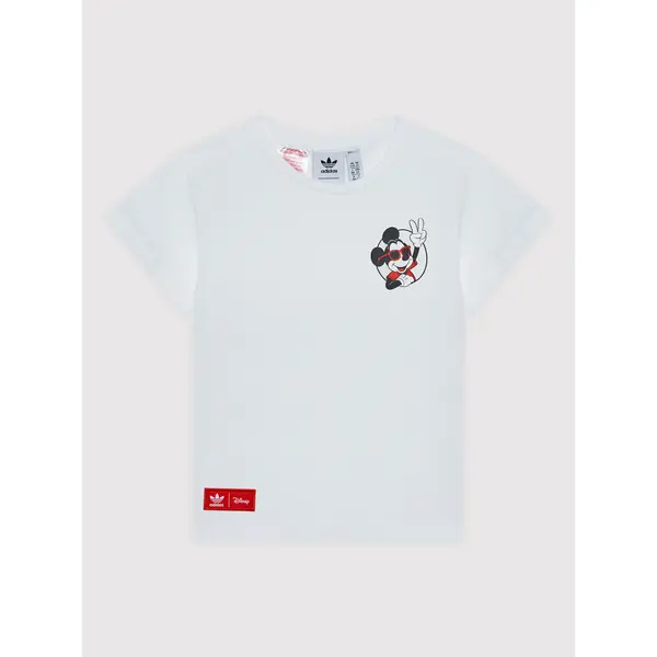 Adidas adidas T-shirt Disney Mickey And Friends HC1912 Bijela Regular Fit