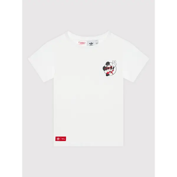 Adidas adidas T-shirt Disney Mickey And Friends HF7576 Bijela Regular Fit