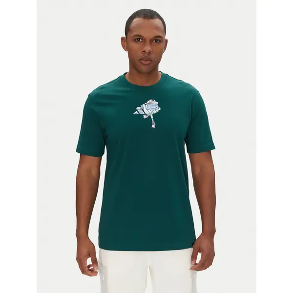 Adidas adidas T-shirt Earth Day Graphic JI6753 Zelena Regular Fit