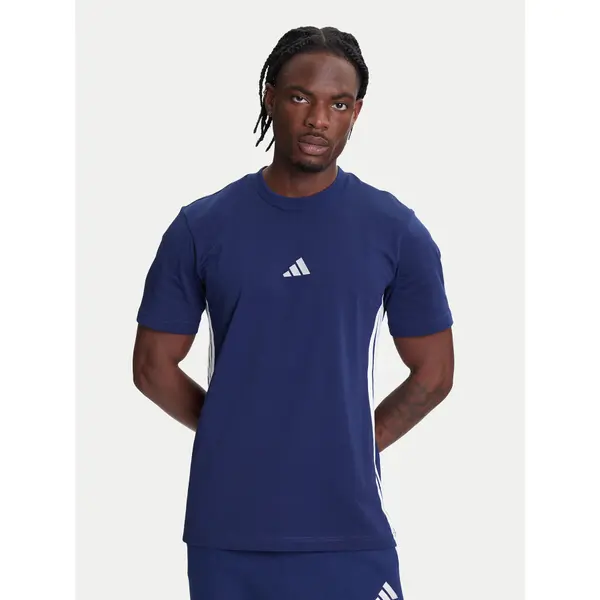 Adidas adidas T-shirt Essentials 3-Stripes JE6399 Plava Regular Fit