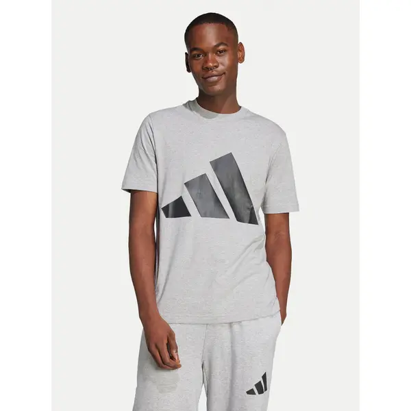 Adidas adidas T-shirt Essentials Big Logo JE8948 Siva Regular Fit
