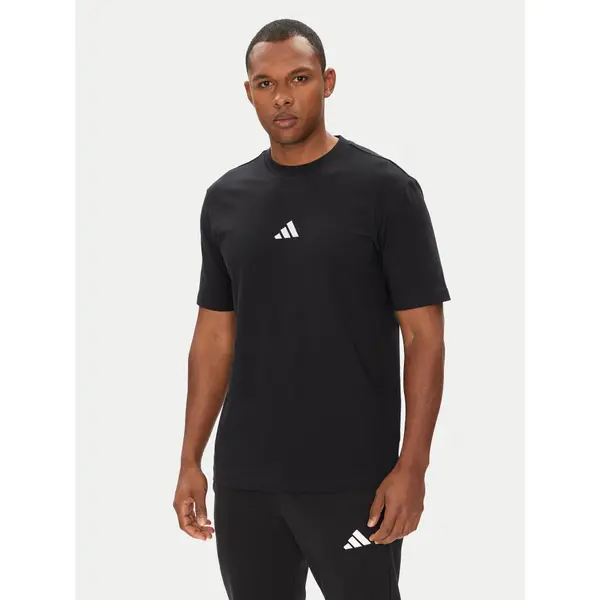 Adidas adidas T-shirt Essentials Small Logo JE9024 Crna Regular Fit