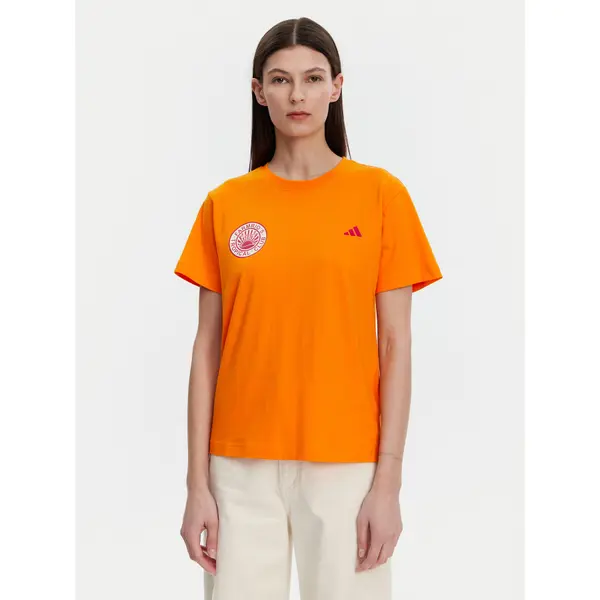 Adidas adidas T-shirt FARM Graphic JD6293 Narančasta Regular Fit