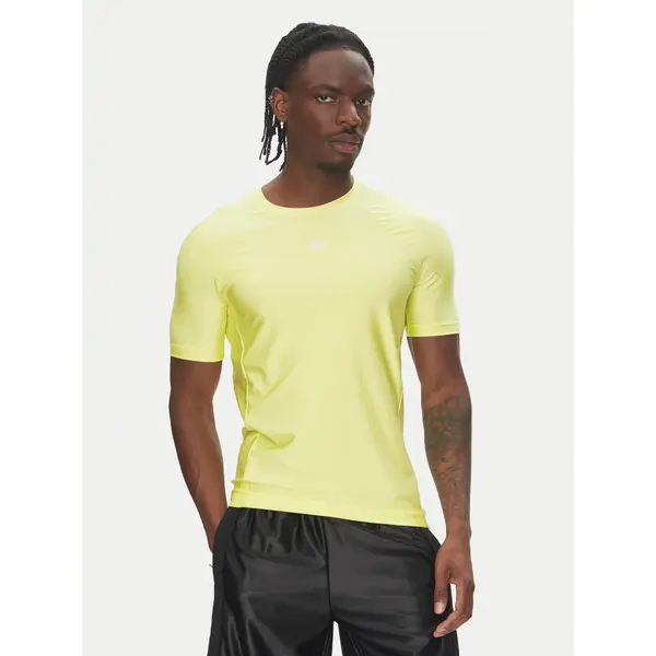 Adidas adidas T-shirt Fashion Cut Line JD1286 Žuta Slim Fit