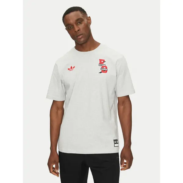 Adidas adidas T-shirt FC Bayern VRCT JL6112 Siva Regular Fit