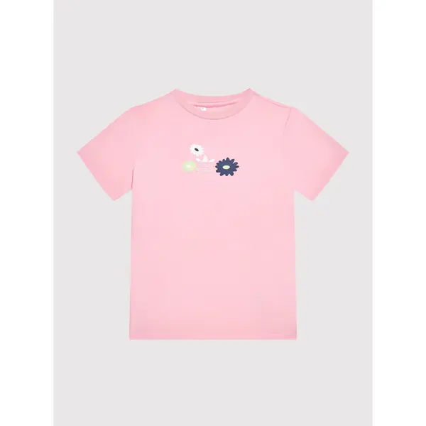 Adidas adidas T-shirt Flower Print HF7466 Ružičasta Regular Fit