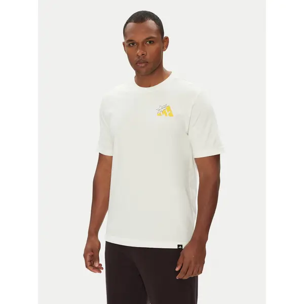 Adidas adidas T-shirt Food Grilled Cheese Graphic JM6459 Bijela Regular Fit