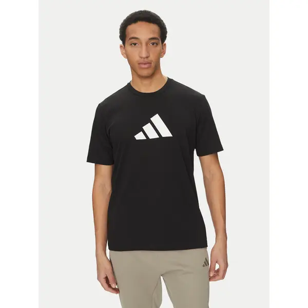Adidas adidas T-shirt Future Icons 3 Bar Logo JI8770 Crna Regular Fit