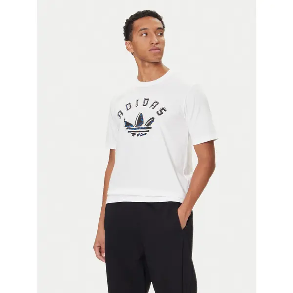 Adidas adidas T-shirt Graphic JX3089 Bijela Regular Fit