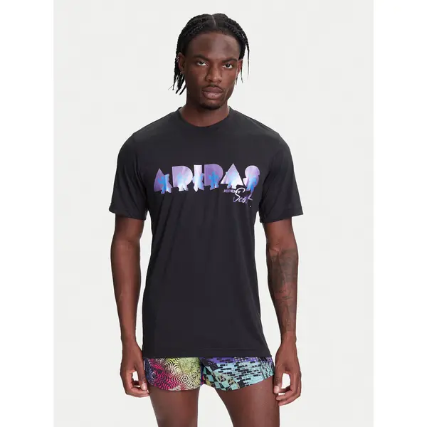 Adidas adidas T-shirt Jeremy Scott JL7620 Crna Regular Fit