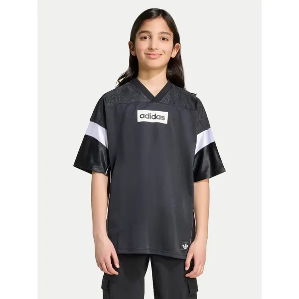 Adidas adidas T-shirt Jersey JX3880 Crna Loose Fit