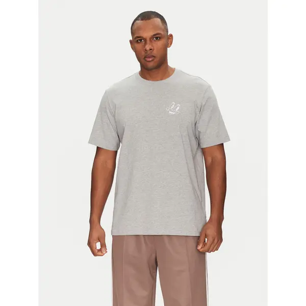 Adidas adidas T-shirt JN7031 Siva Loose Fit
