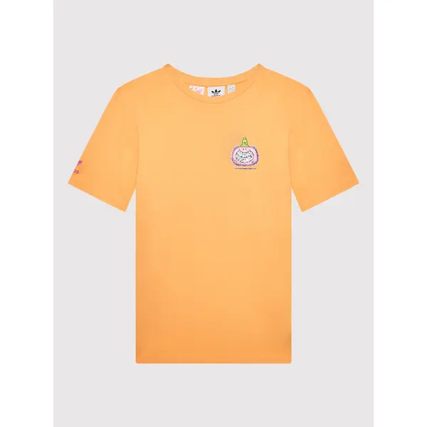 Adidas adidas T-shirt KEVIN LYONS HF7579 Narančasta Regular Fit