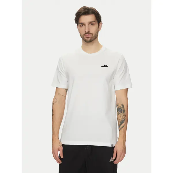 Adidas adidas T-shirt Lounge Slide Graphic JJ4002 Bijela Regular Fit