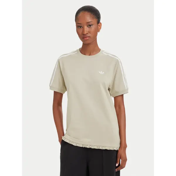 Adidas adidas T-shirt Pleated 3S LG4315 Bež Regular Fit