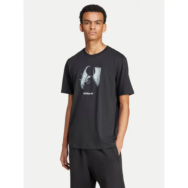 Adidas adidas T-shirt Supply Street IY3431 Crna Regular Fit