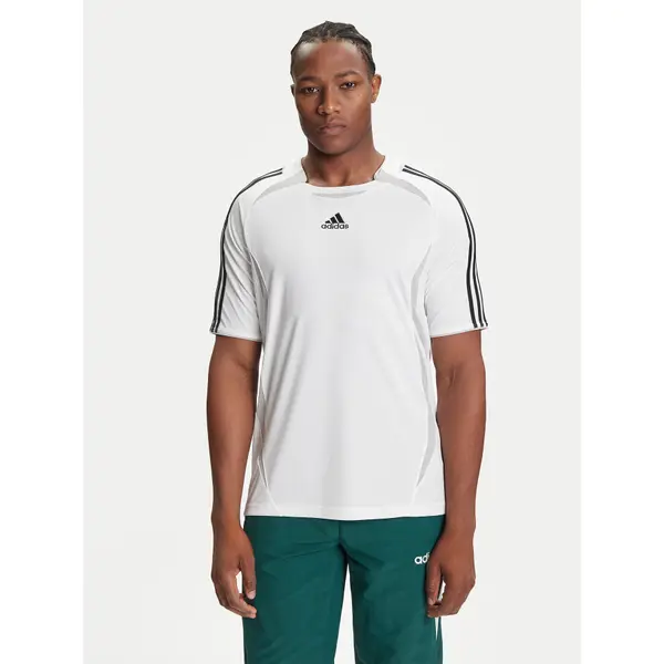 Adidas adidas T-shirt Teamgeist adicolor JW5874 Bijela Loose Fit