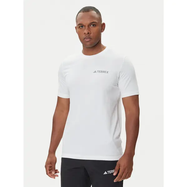 Adidas adidas T-shirt Terrex Graphic JW3559 Bijela Regular Fit