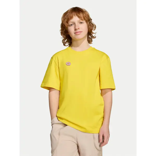 Adidas adidas T-shirt The Simpsons Graphics JM0818 Žuta Loose Fit