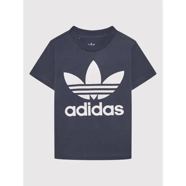 Adidas adidas T-shirt Trefoil HE2190 Tamnoplava Regular Fit