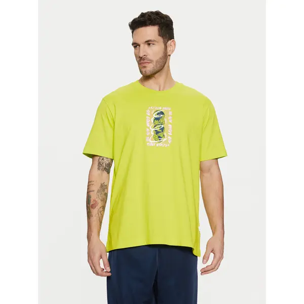 Adidas adidas T-shirt Trefoil Series JD0675 Zelena Regular Fit