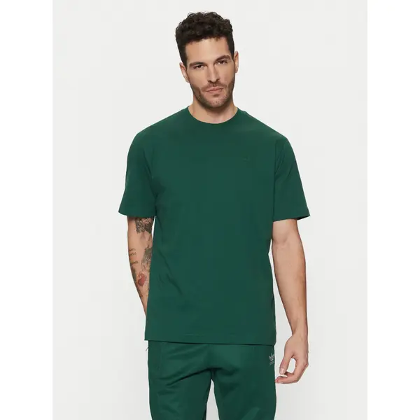 Adidas adidas T-shirt Trefoil Series JD0680 Zelena Regular Fit