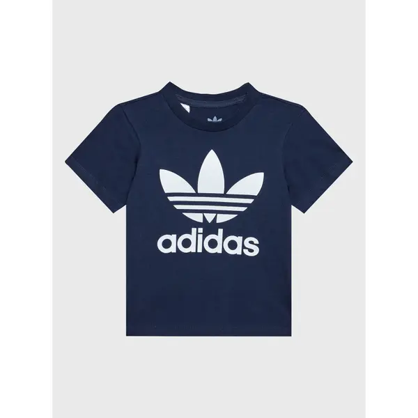 Adidas adidas T-shirt Trefoil Tee HK7503 Tamnoplava Regular Fit