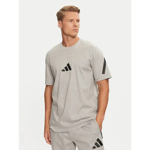 Adidas adidas T-shirt Z.N.E. JF2457 Siva Regular Fit