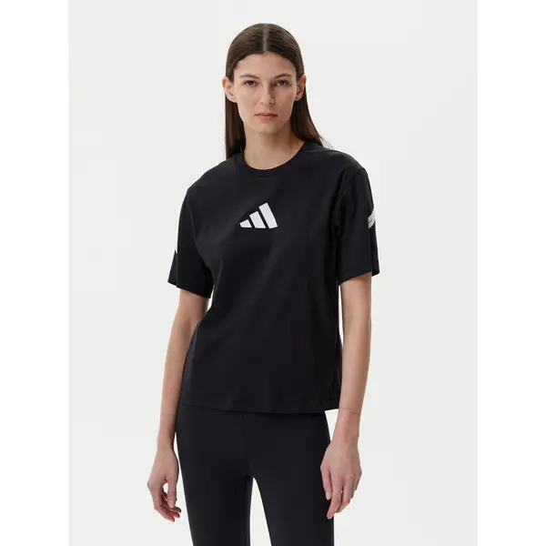 Adidas adidas T-shirt Z.N.E. JJ4778 Crna Regular Fit