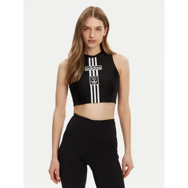 Adidas adidas Top Adibreak JD0102 Crna Slim Fit
